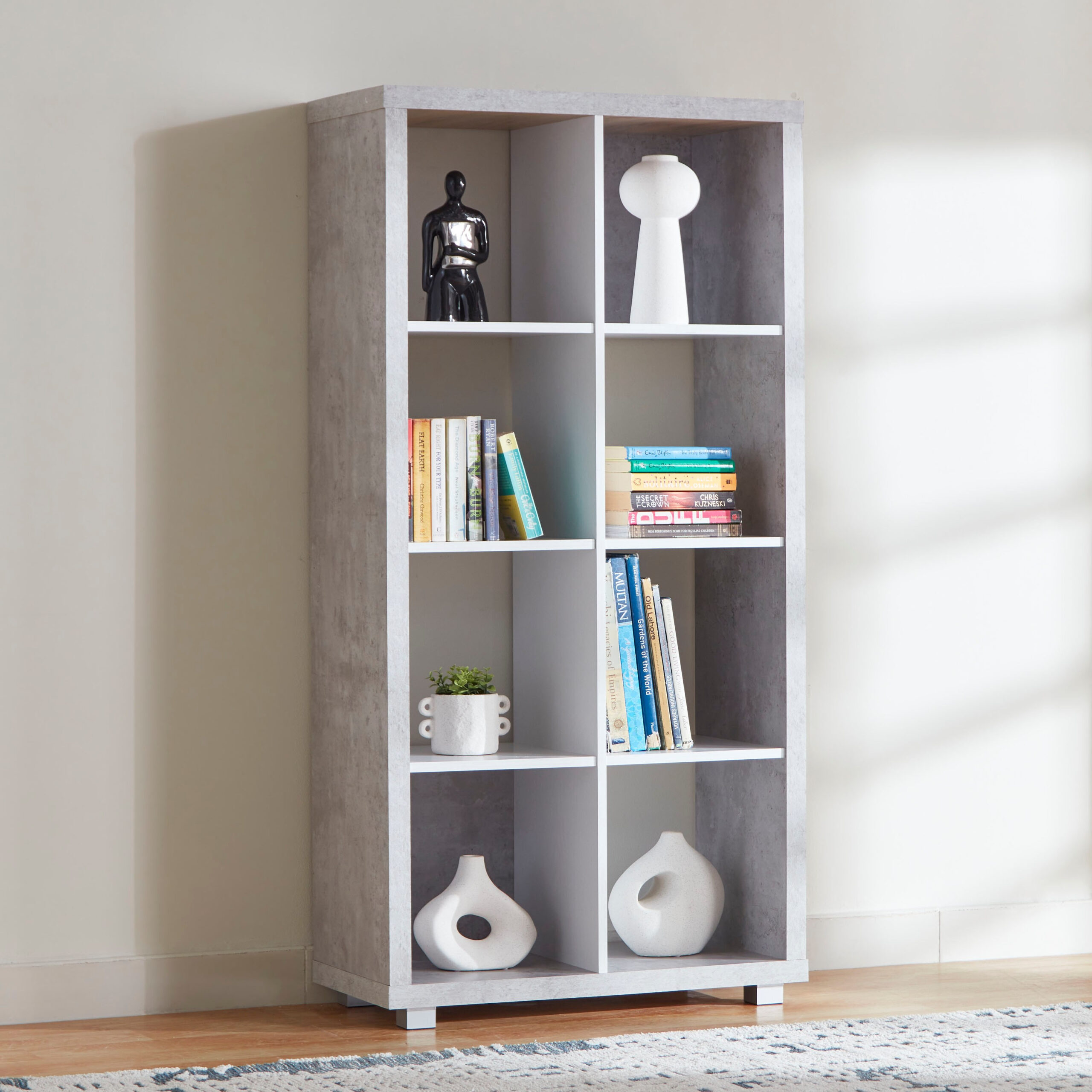 Alford Patara 8-Cube Divider Bookcase