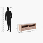Olivos 1.8 Metre TV Unit for TVs up to 75 inches