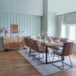 Cavon Florya 8-Seater Solid Wood Dining Table