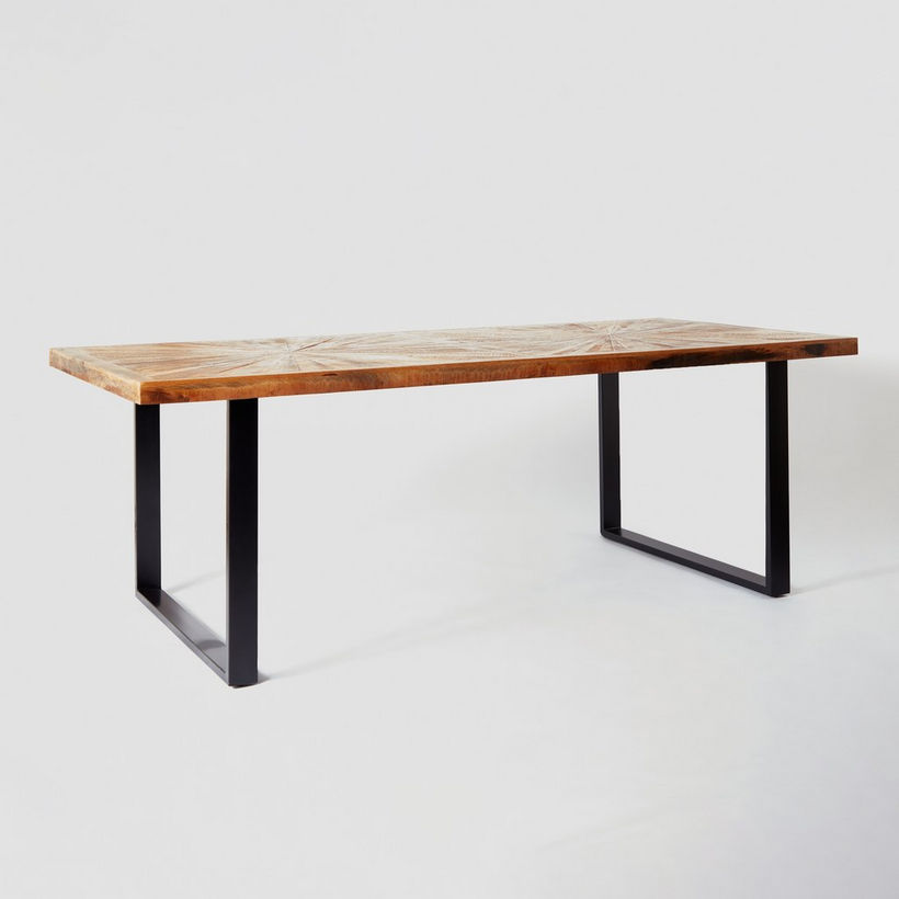 Cavon Florya 8-Seater Solid Wood Dining Table - Image 8