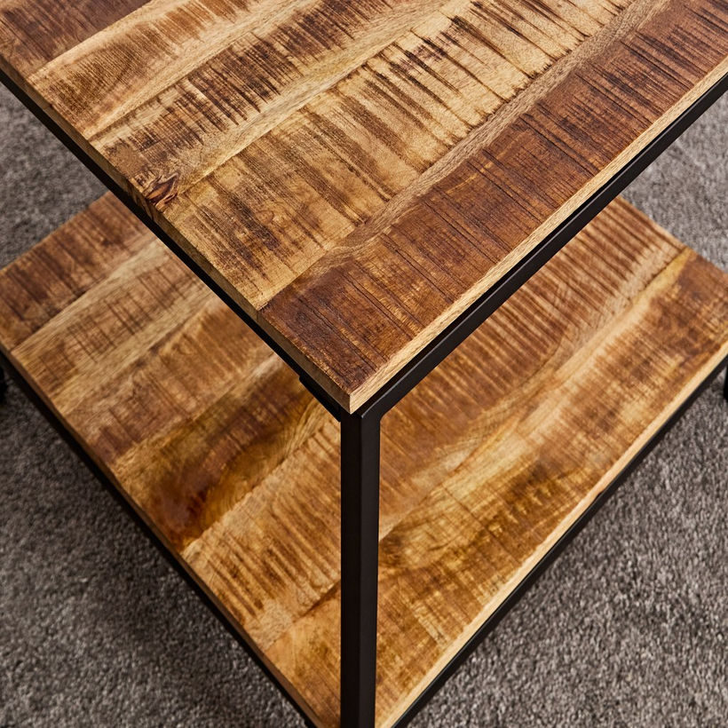 Vendra Rodi Solid Wood End Table - Image 4