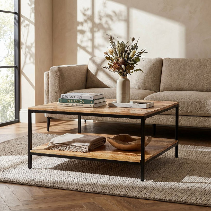 Vendra Rodi Solid Wood Coffee Table - Image 6