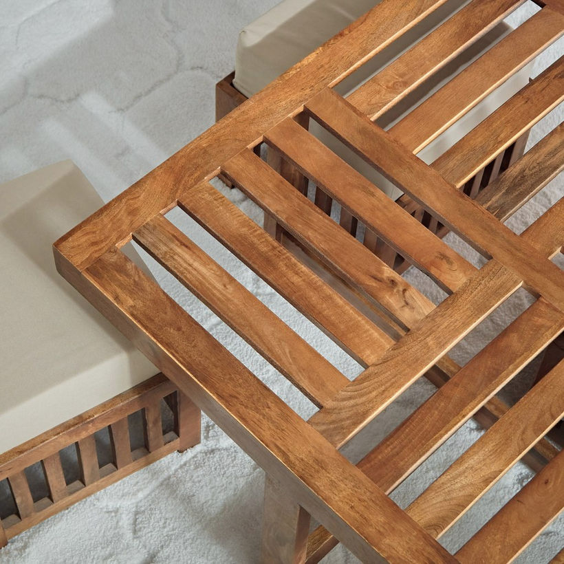 Cavon Vintaj Coffee Table with 4 Stools - Image 9