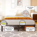 SleepEase iOasis 3 Zone Pocket Spring Single Mattress - 90x190x20 cm