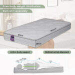 SleepEase iOasis 3 Zone Pocket Spring Single Mattress - 90x190x20 cm
