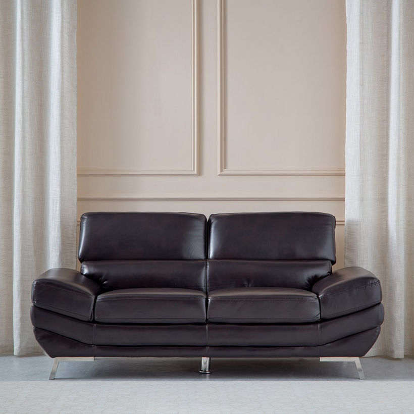 Salerno 2-Seater Faux Leather Sofa - Image 3