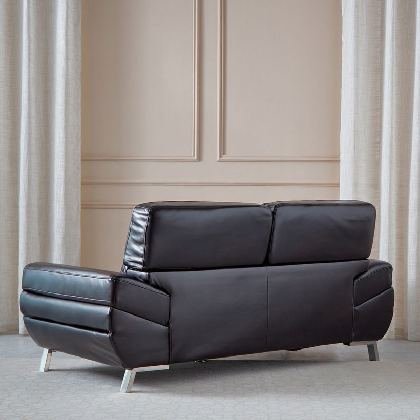 Salerno 2-Seater Faux Leather Sofa - Image 4
