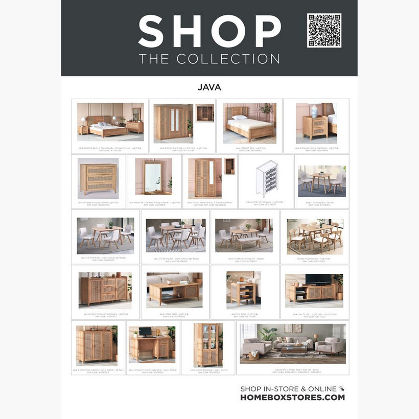 Java 26-Pair Shoe Cabinet with 3 Doors - Image 2