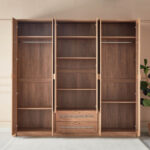 Java 6-Door Wardrobe with 2 Mirrors
