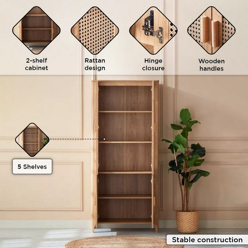 Java 4-Door Bookcase - Image 6