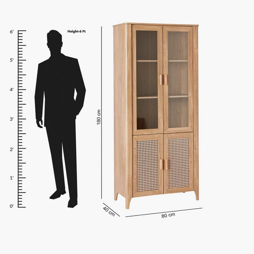 Java 4-Door Bookcase - Image 16