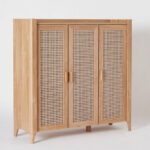 Java 26-Pair Shoe Cabinet with 3 Doors