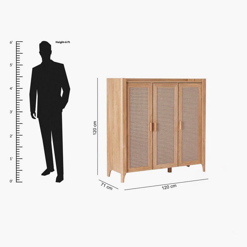 Java 26-Pair Shoe Cabinet with 3 Doors - Image 19