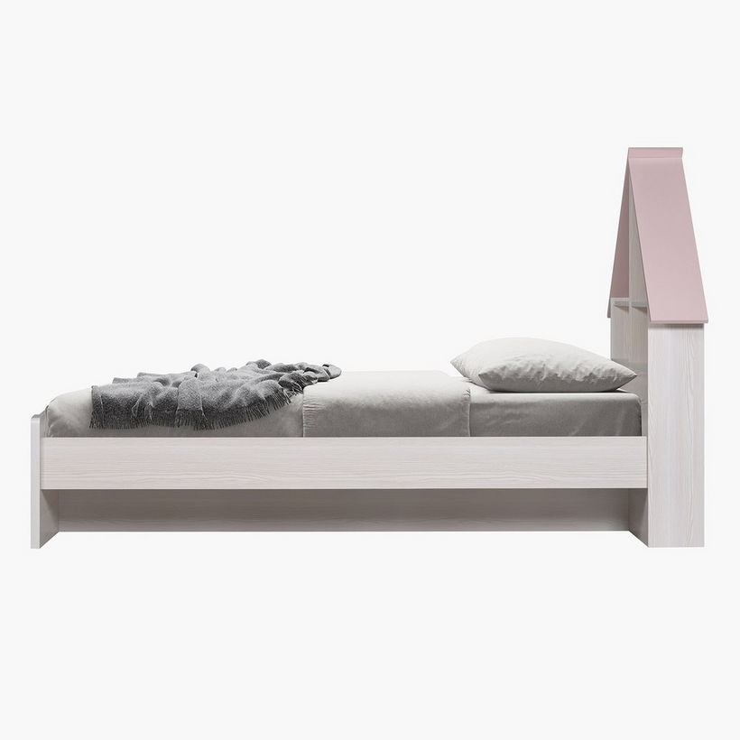 Anna Single Bed with Headboard Storage - 90x200 cm - Image 8