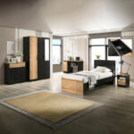 Jordan Single Smart Bed with Headboard Storage - 90x200 cm