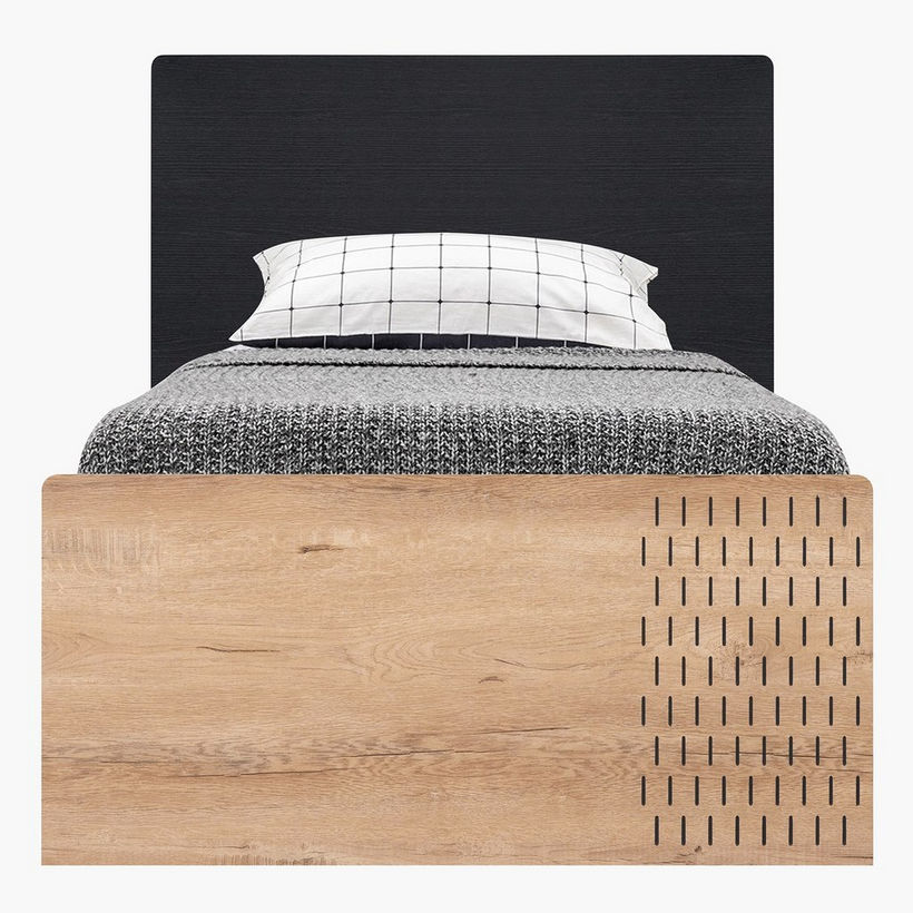 Jordan Single Smart Bed with Headboard Storage - 90x200 cm - Image 9