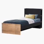 Jordan Single Smart Bed with Headboard Storage - 90x200 cm