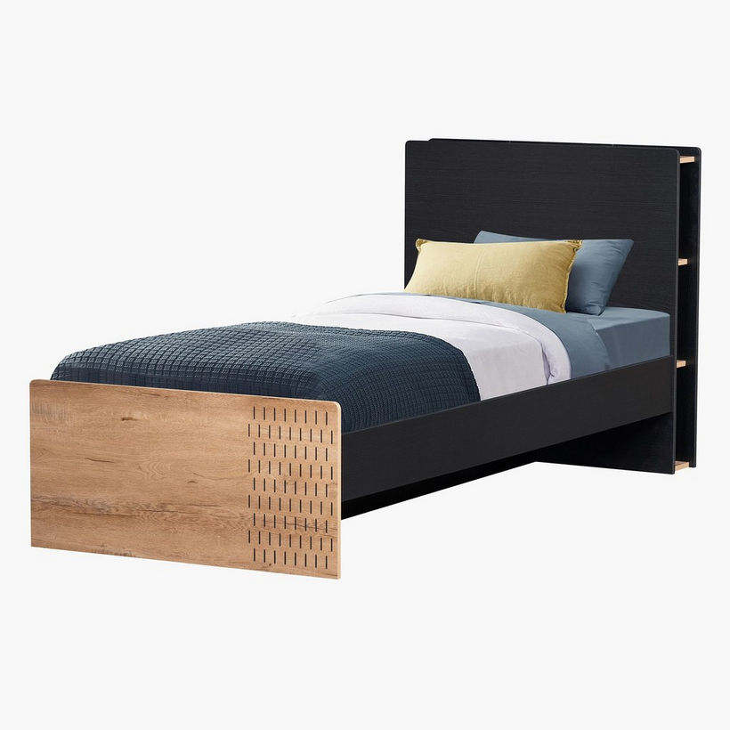 Jordan Single Smart Bed with Headboard Storage - 90x200 cm - Image 10