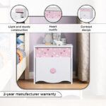 Elsa 1-Drawer Nightstand
