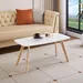 Toto Coffee Table with Solid Wood Legs - Image 9