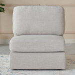 Imodular 1-Seater Fabric Armless Chair