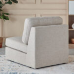Imodular 1-Seater Fabric Armless Chair