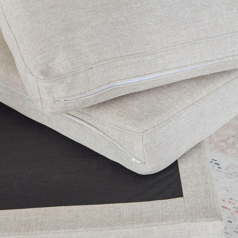 Imodular 1-Seater Fabric Armless Chair - Image 9