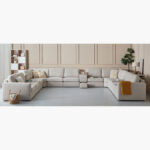Imodular 1-Seater Fabric Armless Chair