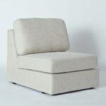 Imodular 1-Seater Fabric Armless Chair