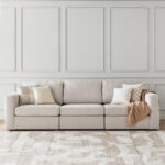 Imodular 1-Seater Fabric Armless Chair