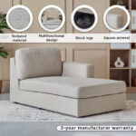 Imodular Fabric Right Arm Chaise