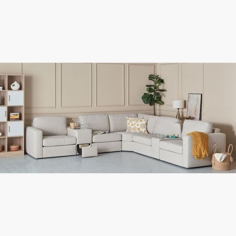 Imodular Fabric Right Arm Chaise - Image 15