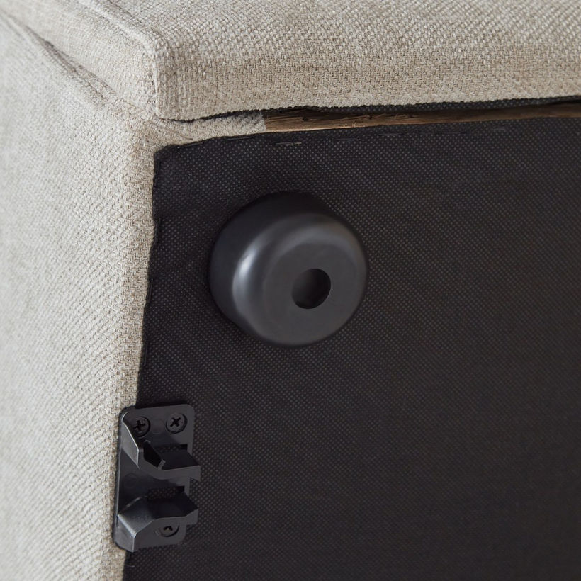 Imodular Fabric 2-Cup Holder Console with Storage Speaker and Charger - Image 12
