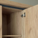 Belfort 6-Door 2-Drawer Wardrobe with 2 Mirrors and Lock