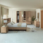 Belfort 6-Door 2-Drawer Wardrobe with 2 Mirrors and Lock