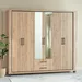 Belfort 6-Door 2-Drawer Wardrobe with 2 Mirrors and Lock - Image 18