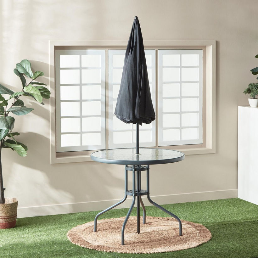 Movo Vera Torino Outdoor 4-Chair and Table Set with Umbrella - Image 4