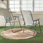 Movo Vera Torino Outdoor 4-Chair and Table Set with Umbrella