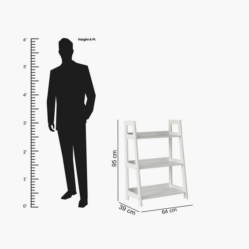 Parker 3-Tier Bookcase - Image 2