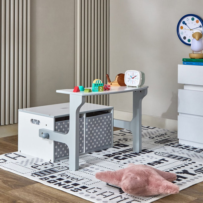 Vanilla Convertible Kids Toy Storage with Bench - Image 8