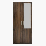Kulltorp Plus 2-Door Wardrobe with Mirror and Lock