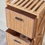 Natura Bamboo 3-Drawer Bathroom Cabinet
