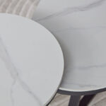 Barcelona 2-Piece Sintered Stone Coffee Table Set