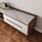Modway 2 Metre TV Unit with Sintered Stone Top for TVs up to 80 inches
