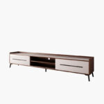 Modway 2 Metre TV Unit with Sintered Stone Top for TVs up to 80 inches