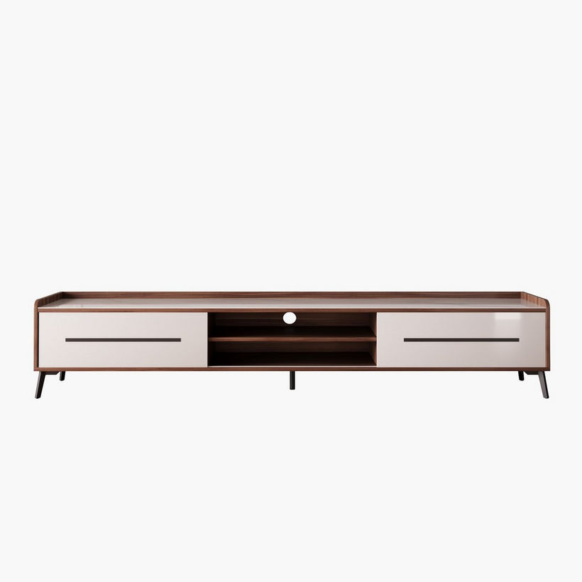 Modway 2 Metre TV Unit with Sintered Stone Top for TVs up to 80 inches - Image 8