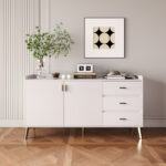 Pearl 2-Door 3-Drawer Sideboard with Sintered Stone Top