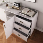 Pearl 2-Door 3-Drawer Sideboard with Sintered Stone Top