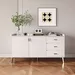 Pearl 2-Door 3-Drawer Sideboard with Sintered Stone Top - Image 9