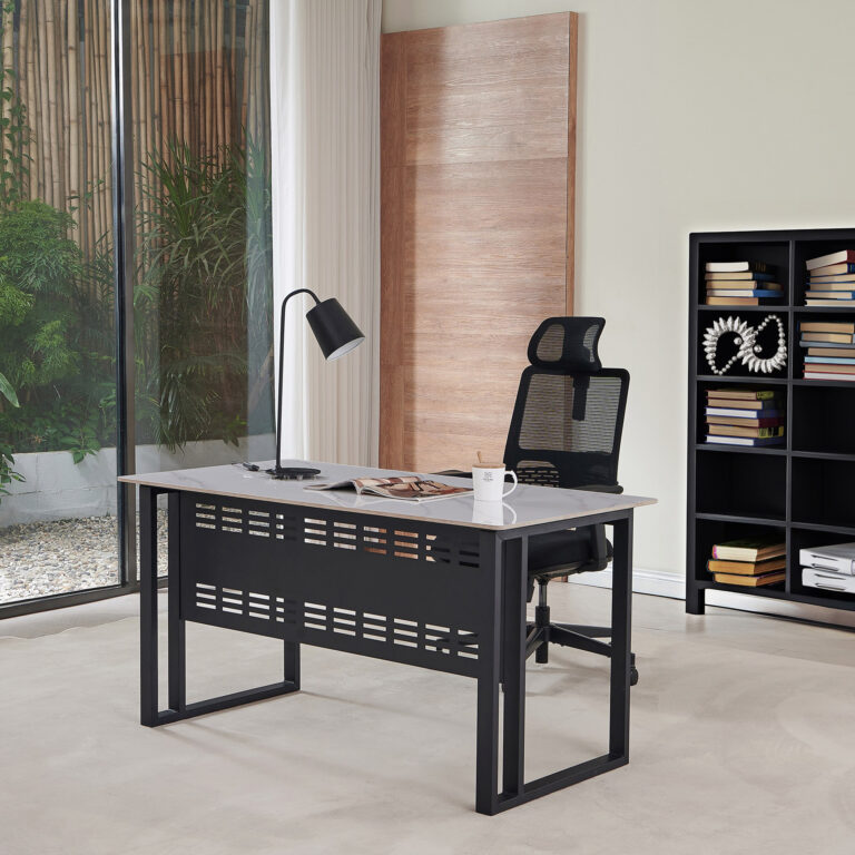 Marwell Sintered Stone Large Study Desk